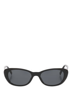 Yves Saint Laurent YS000876 Cat Eye Sunglasses, Black/Grey - view 2, Black/Grey