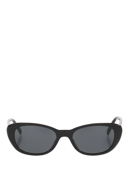 Yves Saint Laurent YS000876 Cat Eye Sunglasses, Black/Grey - view 2, Black/Grey