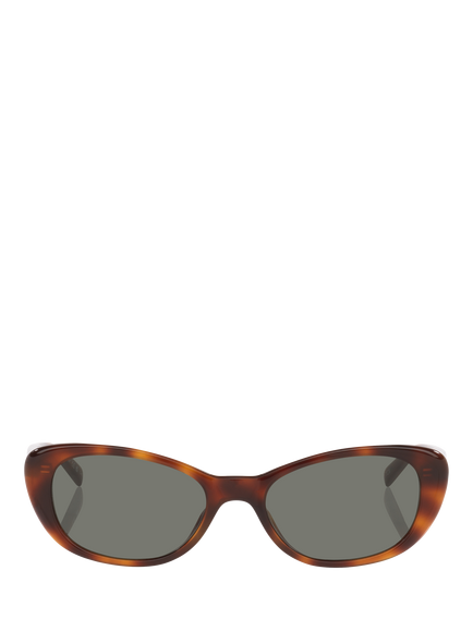 Yves Saint Laurent YS000876 Cat Eye Sunglasses, Tortoise/Grey - view 2, Tortoise/Grey