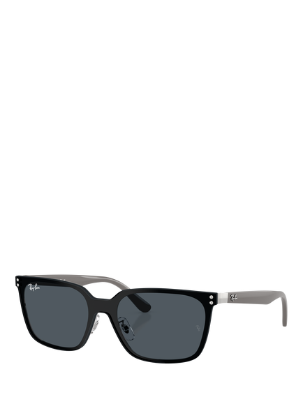 Ray-Ban RB3784D Unisex Square Sunglasses, Black/Grey