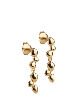 ENAMEL Copenhagen Nara Drop Earrings, Yellow Gold, Yellow Gold