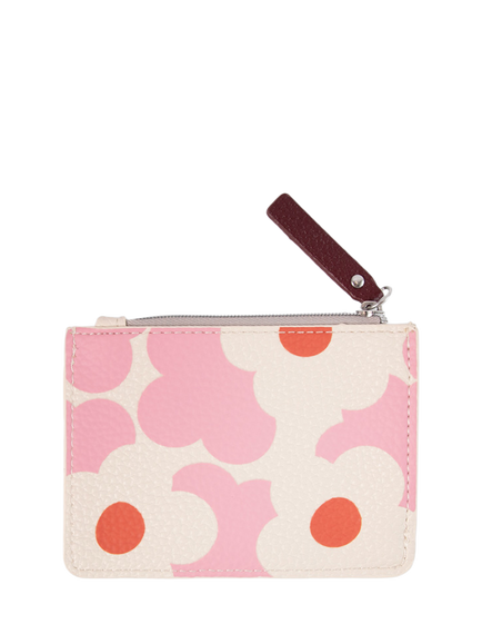 Caroline Gardner Flower Patch Purse, Pink/Orange - view 2, Pink/Orange
