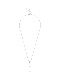 ENAMEL Copenhagen Talia Y Drop Pendant Necklace, Sterling Silver, Sterling Silver
