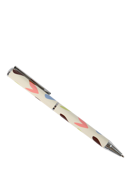 Caroline Gardner Small Hearts Boxed Pen, Multi - view 2, Multi