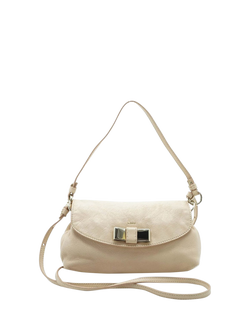 Pre-loved Chloe Porcelain Lily Crossbody Bag, Neutral, Neutral