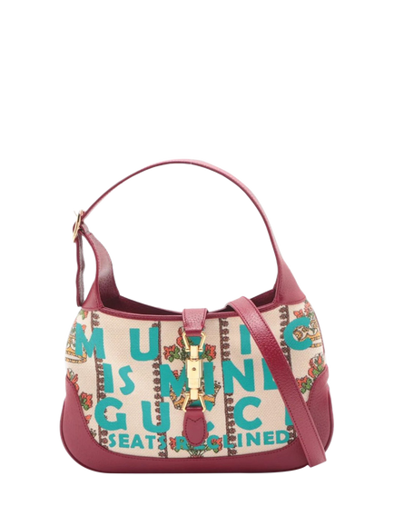Pre-loved GUCCI Jackie 1961 Crown Shoulder Bag, Neutral, Neutral