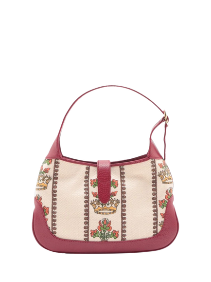 Pre-loved GUCCI Jackie 1961 Crown Shoulder Bag, Neutral - view 2, Neutral