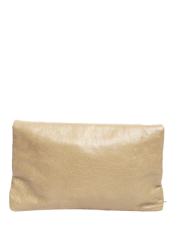 Pre-loved Balenciaga Neutral City Clutch Bag, Neutral - view 2, Neutral