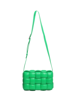 Pre-loved Bottega Veneta Padded Cassette Bag, Green - view 2, Green