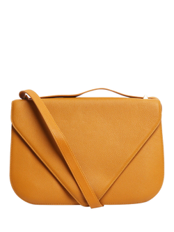 Pre-loved Bottega Veneta Envelope Crossbody Bag, Yellow, Yellow