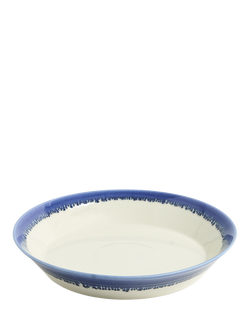 Royal Doulton Pacific Glaze Porcelain Low Serving Bowl, 2.1L, Blue, Blue