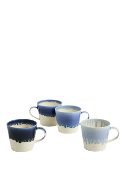 Royal Doulton Pacific Glaze Porcelain Mugs, Set of 4, 400ml, Blue - view 2, Blue