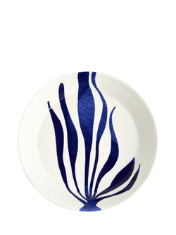 Royal Doulton Pacific 1815 Porcelain Low Serving Bowl, 31.8cm, Blue - view 2, Blue