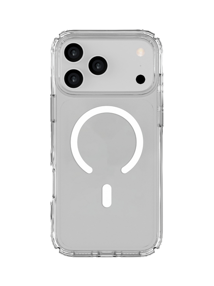 QDOS Hybrid Drop Case for iPhone 17 Pro Max, Clear, Clear