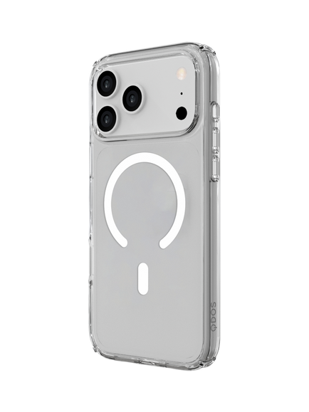 QDOS Hybrid Drop Case for iPhone 17 Pro Max, Clear - view 2, Clear