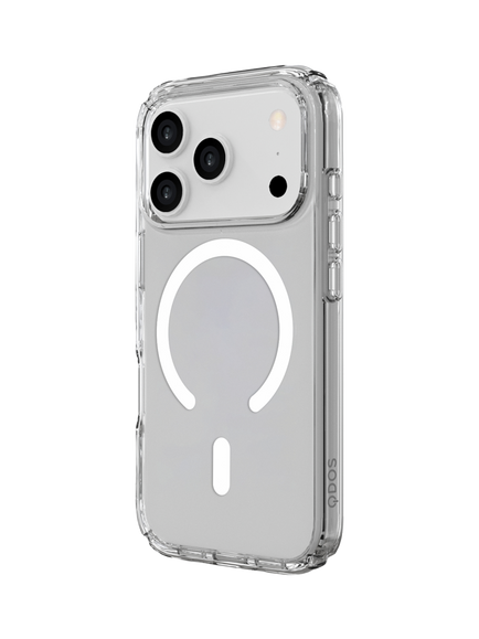QDOS Hybrid Drop Case for iPhone 17 Pro, Clear - view 2, Clear