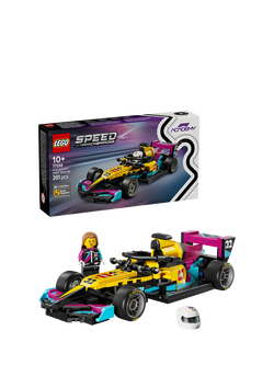 LEGO Speed Champions 77258 F1 ACADEMY Race Car, Multi