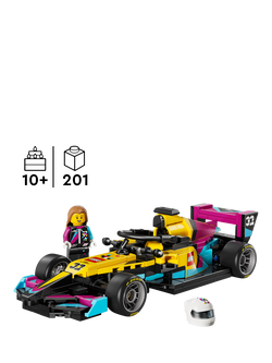 LEGO Speed Champions 77258 F1 ACADEMY Race Car - view 2, Multi
