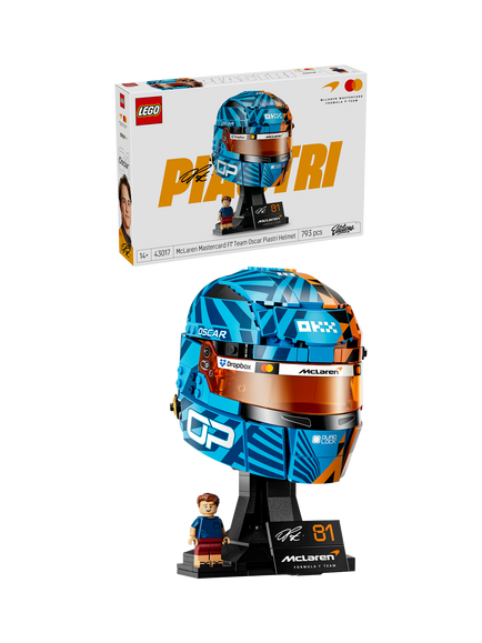 LEGO Editions 43017 McLaren Mastercard F1® Team Oscar Piastri Helmet, Multi