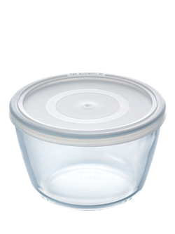 Pyrex Cook & Freeze Glass Storage Bowl, 1.1L, Clear - view 2, Clear