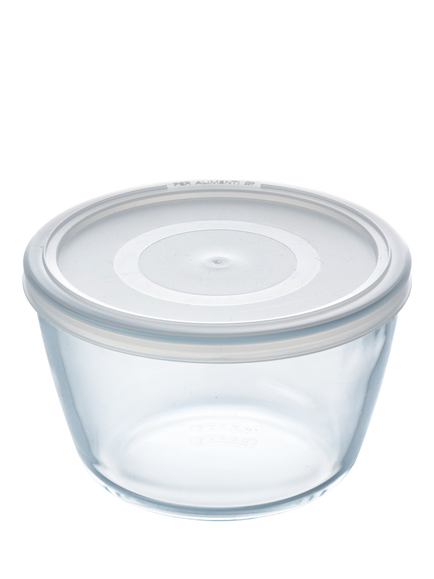 Pyrex Cook & Freeze Glass Storage Bowl, 1.6L, Clear - view 2, Clear