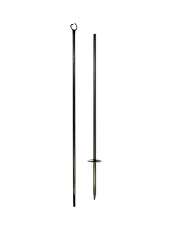 Garden Trading Festoon Lighting Pole, Black, Black