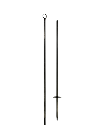 Garden Trading Festoon Lighting Pole, Black, Black