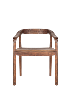 nkuku OUTLET Anbu Acacia Dining Chair, Like New, Natural, Brown