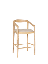 nkuku OUTLET Anbu Counter Chair, Like New, Natural