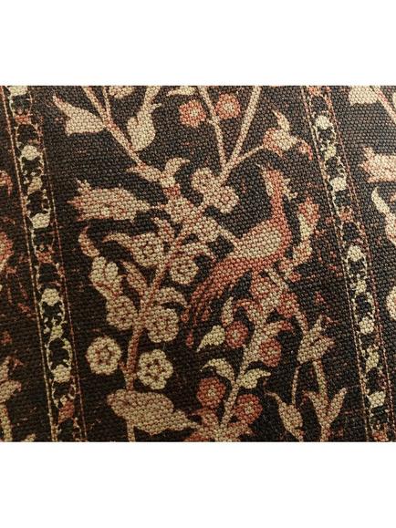 Pottery Barn Abbey Cushion Cover, Chocolate - view 2, Chocolate Multi