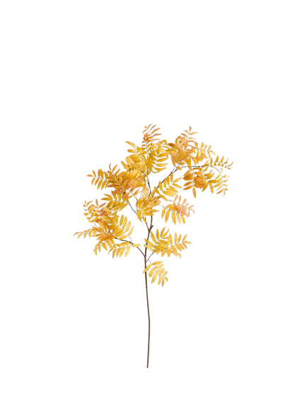 Pottery Barn Sumac Branch, Yellow, H138cm, Yellow