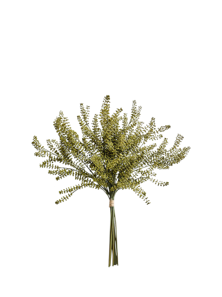 Pottery Barn Faux Astilbe Bunch, Neutral, Green