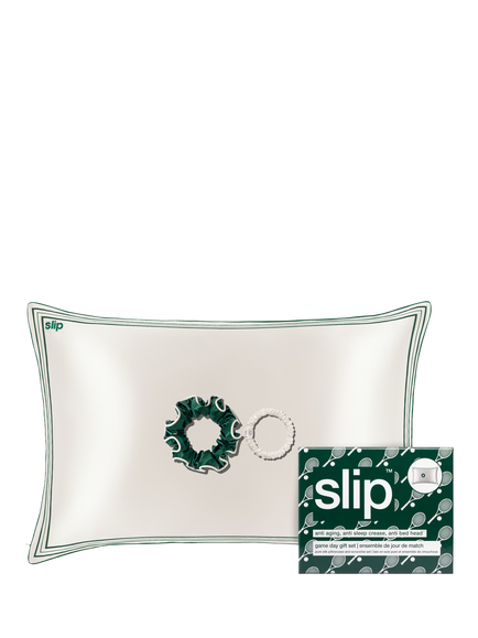 Slip® Pure Silk Queen Pillowcase Game Day Skincare Gift Set - view 2, Game Day