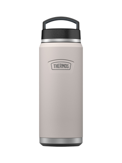 Thermos Icon Vacuum Insulated Leak-Proof Stainless Steel Flask, 1.2L, Sandstone, Sandstone