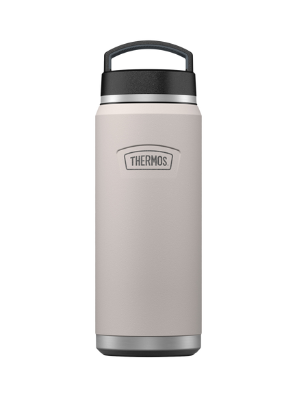 Thermos Icon Vacuum Insulated Leak-Proof Stainless Steel Flask, 1.2L, Sandstone, Sandstone