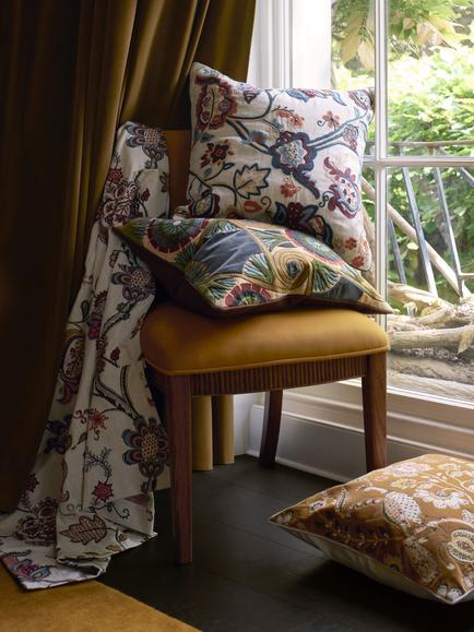 John Lewis Inaya Cushion, Multi - view 2, Multi Multi