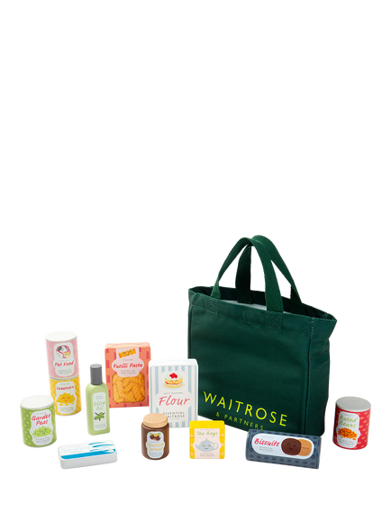 John Lewis Waitrose Cupboard Grocery Playset, Multi