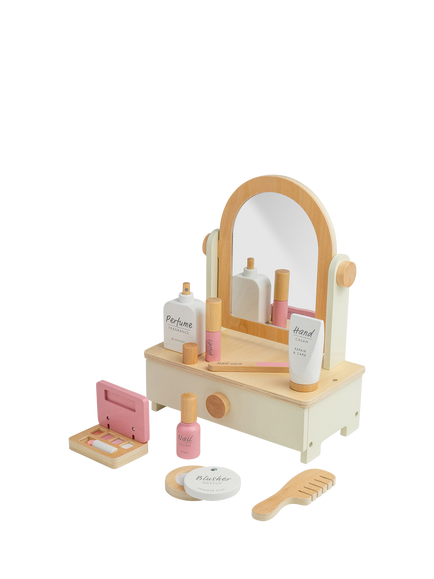 John Lewis Wooden Vanity Table Playset, Multi