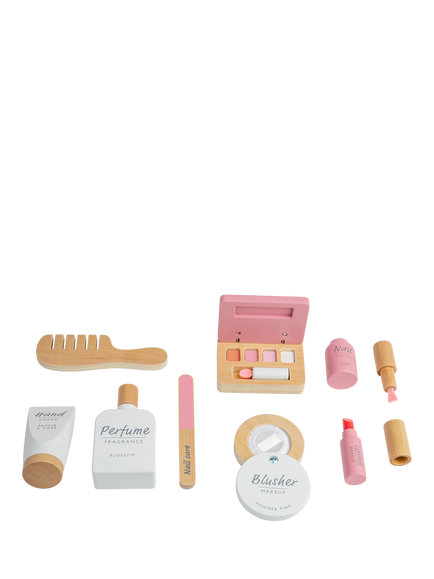 John Lewis Wooden Vanity Table Playset - view 2, Multi