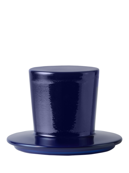 Acqua di Parma Chapeau! Candle Glass Lid, Blue, 