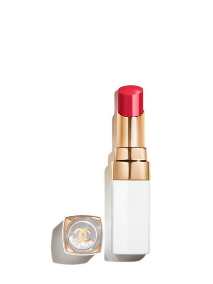 CHANEL Rouge Coco Baume – Shine Hydrating Beautifying Tinted Lip Balm – Buildable Colour, 774 Electric Vibe