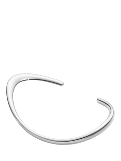 Georg Jensen Sterling Silver Open Bangle, Silver