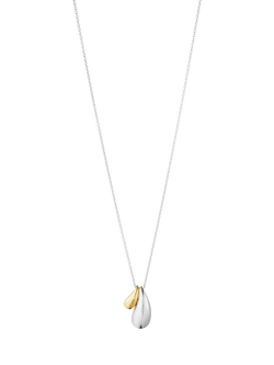 Georg Jensen Sterling Silver Reflect Pendant Necklace, Silver