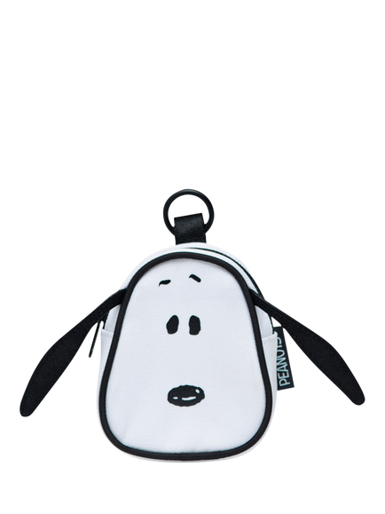 Herschel Supply Co. Kids' Peanuts Snoopy Bag Charm, Snoopy White Peanuts