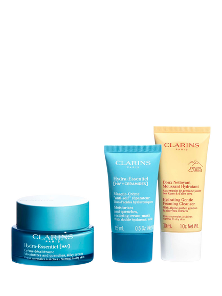 Clarins Hydra-Essentiel Skincare Gift Set - view 2, 