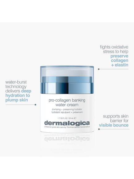 Dermalogica Pro-Collagen Banking Water Cream, 50ml - view 2, Clear