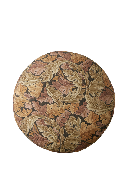 William Morris At Home Acanthus Pouffe, Acorn - view 2, Acorn