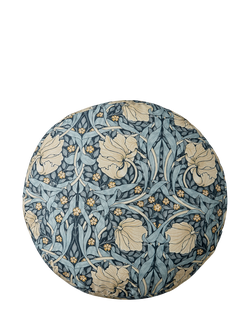 William Morris At Home Pimpernel Pouffe, Pimpernel - view 2, Pimpernel