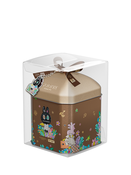 Godiva x LABUBU Dark Chocolate Ganache Tin, 78g - view 2, Multi