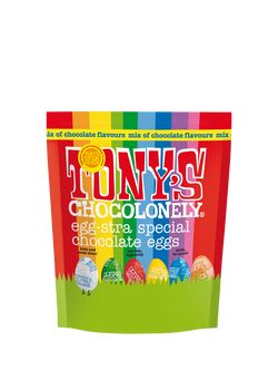 Tony's Chocolonely Chocolate Easter Eggs Mix Pouch, 230g, Multi